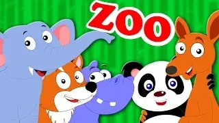 Wonderful Zoo | Original Kids Song | Animal Sound Song | Baby Rhymes | Nursery Rhymes | Kids Tv