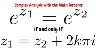 Identity with the Complex Exponential - Complex Analysis Proof