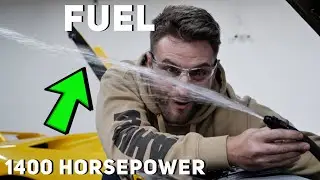 What does 1400 HP of Fuel Flow look like? 3 Pumps working together