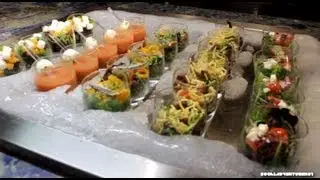 The Buffet at Wynn Las Vegas - HD Walk Tour of Wynn Dinner Buffet Station - Tour of Wynn Buffet