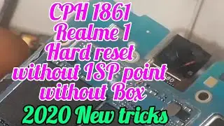 Realme cph1861 Hard reset 2020|Without box|Realme 1 hard reset 2020|Realme hard reset without ufi