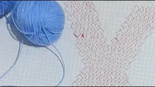حروف كروشية 🧶 سهل X X X