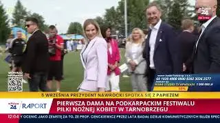 Pierwsza Dama na Podkarpackim Festiwalu Piłki Nożnej Kobiet