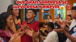 ROSA Y RIKEVIN Terminan LLORAND0😭Se Llevaron Una Gran Sorpresa No lo Podían Creer