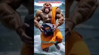 shree ram bhagt hanuman #shorts #ai shorts #cartoon shorts