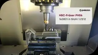 High-speed cutting mit den Vollradiusfr&auml;sern von Pokolm