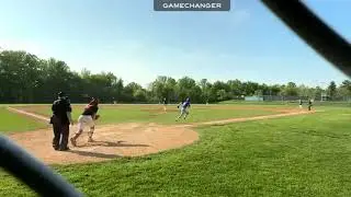Hunter Mauldin (#21 Perry Hall) put out vs Sparrows point