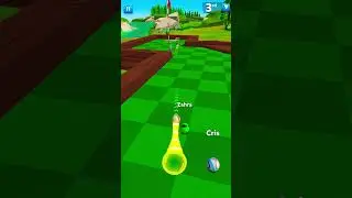 #golfbattle #pineforest #holeinone #1shotkill #1shottrick #oneshot #oneshotonekill #oneshotking