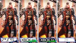 Necromunda: Hired Gun | PS5 - Xbox Series S|X - PC | Graphics Comparison