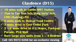 New Freehold Condo in District 15 - Claydence