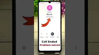 call nahi lag raha hai to kya kare | how to fix call ended problem | call ended problem on android