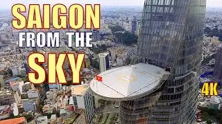 Saigon. VIETNAM in EPIC 4K. Modern day Ho Chi Minh City.