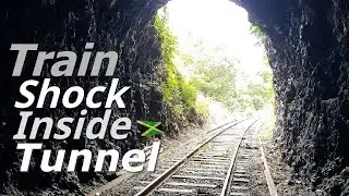 Shocking Encounter With The Train In Railway Tunnel | Underground Wonder Return Trip
