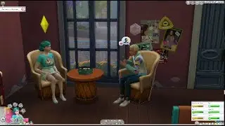 The Sims 4. «Not So Berry» Мятный. Пережили ограбление, прокачали пакости, обзавелись 3 врагами