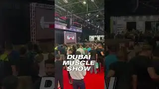 We&rsquo;re at the DUBAI MUSCLE SHOW this weekend! 💪🏽Come see us!