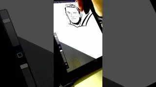 DESENHANDO EM CARTOON  #desenho #drawing #desenhodigital #anime #superman