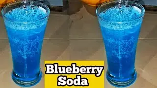 Blueberry Soda. Flavoured Soda. Nagpur.
