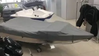 Тент на лодку ВЯТБОТ 390 М наш сайт tentnalodku.ru #boatcover