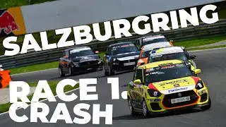 Tim G&aacute;bor - Swift Cup Europe - Salzburgring R1 crash