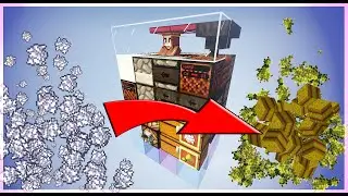 Smart Mini Wheat & Bone meal  Farm for Survival | Minecraft 1.17+
