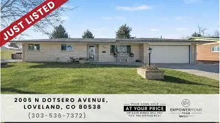 🏡 Stunning One-Level Ranch Home in Loveland, CO | Your Perfect Retreat Awaits! 🌳
