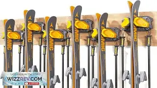 Ski & Snowboard Wall Rack for Garage Wall Fits Any Ski/board Ski Review