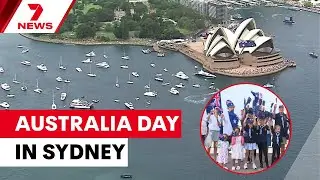 Sydneysiders celebrate on Australia Day 2026 | 7NEWS