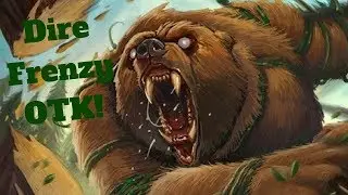 Dire Frenzy Young Dragonhawk OTK! Huge Burst! [Hearthstone Game of the Day]