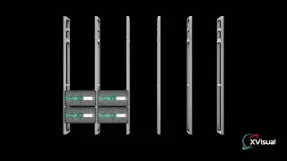 12.500x1000mm LED Module Structure | XIF Ultra Series Demo