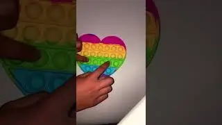 Pop It Fidget Music 🎵 🎶 Birthday song with Pop it heart &hearts;️