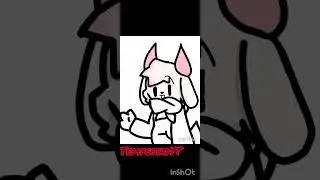 Dibujando a Relsei #undertale # deltarune #dibujos #youtubeshorts