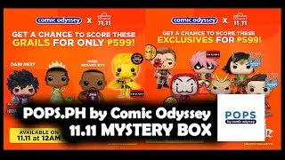 Pops.PH by Comic Odyssey! 11.11 Mystery Box | Funko Pop Unboxing