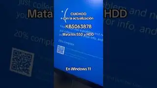 Cuidado con la actualizaci&oacute;n de Windows 11 KB5063878 #shorts #windows #windows11 #KB5063878 #SSD