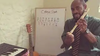 C Major scale Tutorial on the Recorder (Tutorial)