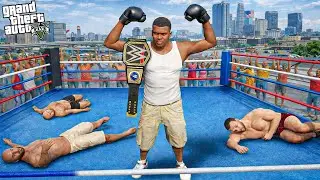 Franklin GAGNE le COMBAT de BOXE le plus Dangereux de Los Santos | GTA 5 Mods