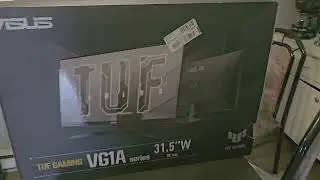 ASUS TUF 31.5 QHD 170 Гц 1 мс VA LED Распаковка!