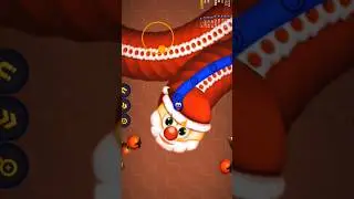 🤯🐍Worms Zone Snake Game | Magic Slither Snake | magic game play| #wormszone #shorts #gaming
