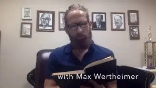 You Can't Think: Reproductive thinking, productive thinking, and Max Wertheimer