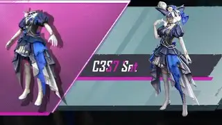 C3S7 set outfit new season BGMI season 7 | #bgmi #pubg