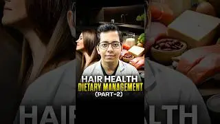 Diet for Healthy Hair (Part-2) | Dt.Bhawesh | #diettubeindia #dietitian #greyhair #haircare #shorts