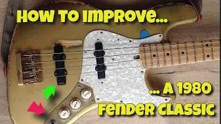 Revamping a Classic: The Ultimate 1980 Fender Jazz Bass Mod with Ray Gerold NYC Humbuckers