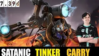 🤯SATANIC[TINKER] HC 7.39c- DOTA 2 HIGHEST MMR MATCH#dota2gameplay   #dota2   #dota2gameplay