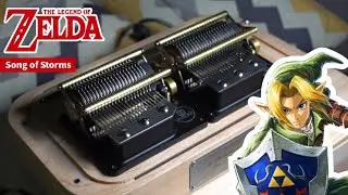【The Legend of Zelda】Song of Storms｜Muro Box Music Box Performance｜Zelda Ocarina of Time