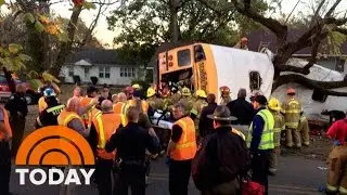 Bus Crash In Tennessee Kills At Least 5 Children, Injures Dozens; Driver Arrested | TODAY