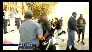 Social media on students protest going on around the country