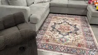 Vamcheer Washable Area Rug, Vintage Area Rugs, Ultra Soft Floral Print Carpet Review