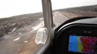 YAJ landing 23 ENGK gusting crosswind 17 kn