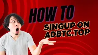 How to signup on adbtc.top | Easily Earn by Watching Ads |