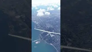 Video Postcard Glider over Chicago - Microsoft Flight Simulator