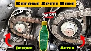 Spiti Ride Se Phle Chain Clean & Lube | Best Way To Clean Chain😍 | Prepration For Spiti Valley Ride🎉